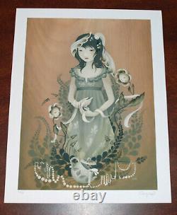 Amy Sol Art Print Amaranthine Giclee Print Signed S/#50 Shows w Audrey Kawasaki