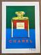 Andy Warhol Chanel Nº5 Blue/green, 1985 Pl. Signed Hand-number Ltd Ed 22 X 30 In