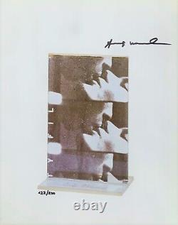 Andy Warhol Kiss, 1964 Original Hand Signed Print with COA