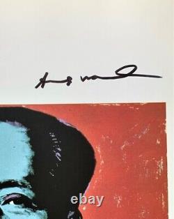 Andy Warhol Mao, 1973, Original Hand Signed Print with COA