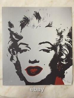 Andy Warhol Marilyn Monroe Lithograph Numbered 10/100 and signed, Excellent