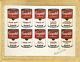 Andy Warhol Original 1984 Signed Campbell's Soup Cans 20 X 12 Fine Art Print