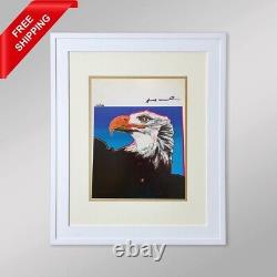 Andy Warhol Print Bald Eagle, 1983, Original Hand Signed & COA