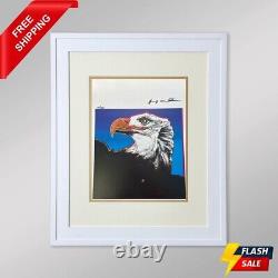 Andy Warhol Print Bald Eagle, Hand Signed & COA