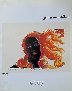 Andy Warhol Print, Birth of Venus, Original Hand Signed Artwork & COA by Gallery