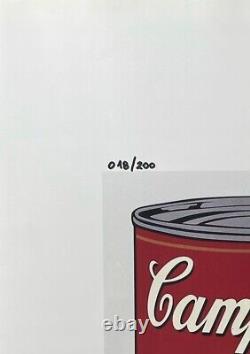 Andy Warhol Print Campbell Soup, 1962 Original Hand Signed & COA