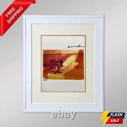 Andy Warhol Print Electric Chair, 1971 Hand Signed & COA