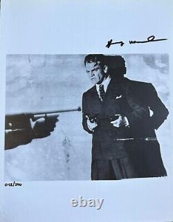 Andy Warhol Print James Cagney Movie, 1962 Hand Signed & COA