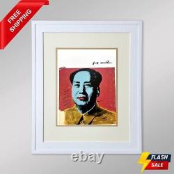 Andy Warhol Print Mao, Hand Signed & COA