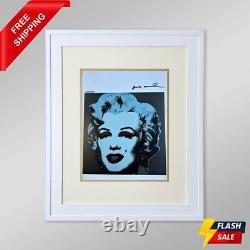 Andy Warhol Print Marilyn Monroe, 1967 Hand Signed & COA