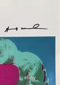 Andy Warhol Print Marilyn Monroe, 1967 Original Hand Signed & COA