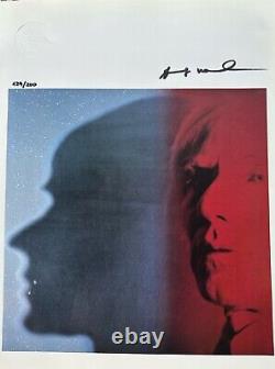 Andy Warhol Print The Shadow, Hand Signed & COA