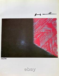Andy Warhol Shadow IV, 1979, Original Hand Signed Print with COA