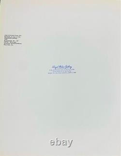 Andy Warhol Shadow IV, 1979 Original Hand Signed Print with COA