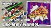 Art Video How To Learn About And Draw In The Pop Art Style Like Andy Warhol With Kerri Bevis Art