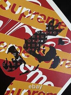 Banksy Bomb Hugger. Sign/Ltd. Art/Proof B'Stamp +COA. Mr. Brainwash -Death NYC