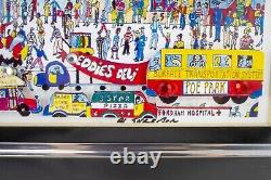 Bronx New York 3-D Pop Art by Al Schreiber Hand Signed and Numbered Yankees