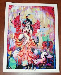 Camille Rose Garcia Leaky Refuse Art Print Poster S# 100 w COA Goth Mark Ryden
