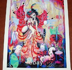 Camille Rose Garcia Leaky Refuse Art Print Poster S# 100 w COA Goth Mark Ryden
