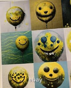 Chris Boyle 50 Shades of Smiles HUGE street art print 16/25 2022