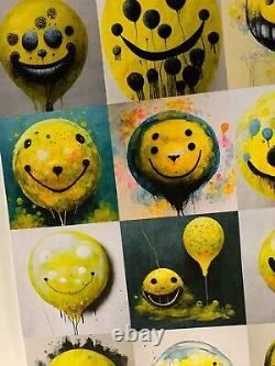 Chris Boyle 50 Shades of Smiles HUGE street art print 16/25 2022