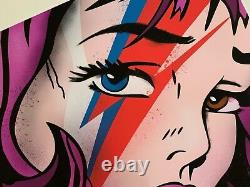 Chris Boyle Bowie Girl 2 Signed Limited Edition Pop Art print 24/25 LAST ONE