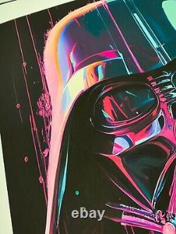 Chris Boyle Darth Vader from Star Wars Film Portrait poster print 2/50
