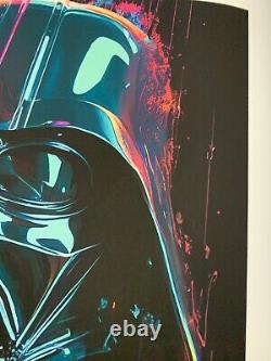 Chris Boyle Darth Vader from Star Wars Film Portrait poster print 2/50