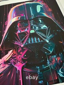 Chris Boyle Darth Vader from Star Wars Film Portrait poster print 3/50