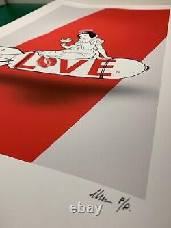 Chris Boyle LOVE Pop Passion Art print 20/25 for the love of your life