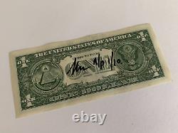 Chris Boyle Love Bomb Money art Heat transfer print on Real Dollar bill A/P 1/10