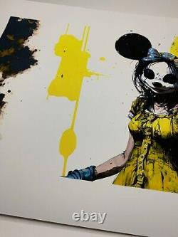 Chris Boyle Pop Art print Mickey Minnie Mouse Balloon Signed paper print 49/50