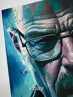 Chris Boyle Walter White Heisenberg Breaking Bad Signed portrait print 2/50