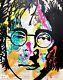 Corbellic Expressionism 16x20 Jon Lennon Portrait Large Canvas Design Pop Art