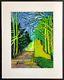 David Hockney 11x14 Matted Print Frame Ready Hand Signed Signature