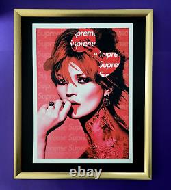 DEATH NYC Hand Signed LARGE Print COA Framed 16x20in Kate Moss Tattooed PopArt %