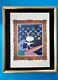 Death Nyc Hand Signed Large Print Coa Framed 16x20in Snoopy Surfer Pop Art %