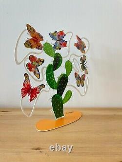David Gerstein handmade Pop art Metal Modern Art Sculpture Butterflies Dance