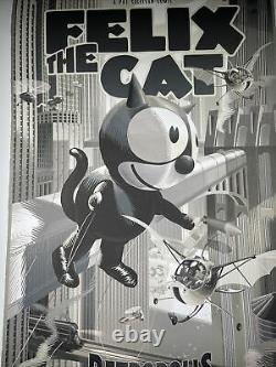 Felix The Cat Art Print Poster By Laurent Durieux Signed XX/300 Mondo Litho