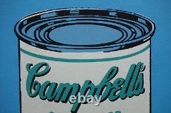 Fine Limited edition Pop Art Silkscreen, Campbells soup can, signed Andy Warhol