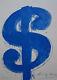 Fine Limited Edition Pop Art Silkscreen, Dollar Sign, Signed Andy Warhol
