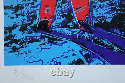 Fine Limited edition Pop Art Silkscreen, astronaut, signed Andy Warhol