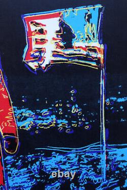 Fine Limited edition Pop Art Silkscreen, astronaut, signed Andy Warhol