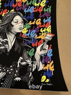 Graffiti Kimono Art Print Giclee Poster By Roamcouch Signed Limited Ed 1/1