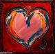 Heart M. Kazav Canvas Art Comes Stretched, Signed Music Art 3erth
