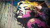 How To Paint A Marilyn Monroe Portrait In Pop Art Abstract Style Using A Stencil