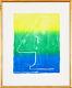 Jasper Johns Signed Lithography With Great Dimensions