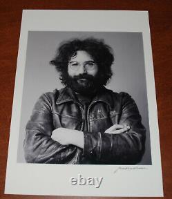 Jerry Garcia Baron Wolman SIGNED Photograph Photo Art Print Poster Grateful Dead
