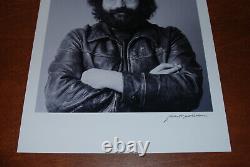 Jerry Garcia Baron Wolman SIGNED Photograph Photo Art Print Poster Grateful Dead