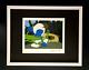 Kaws Smurfs Pop Art Print Signed Mounted And Framed Buy It Now